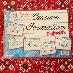 Abeka Cursive flashcards New in the rape.